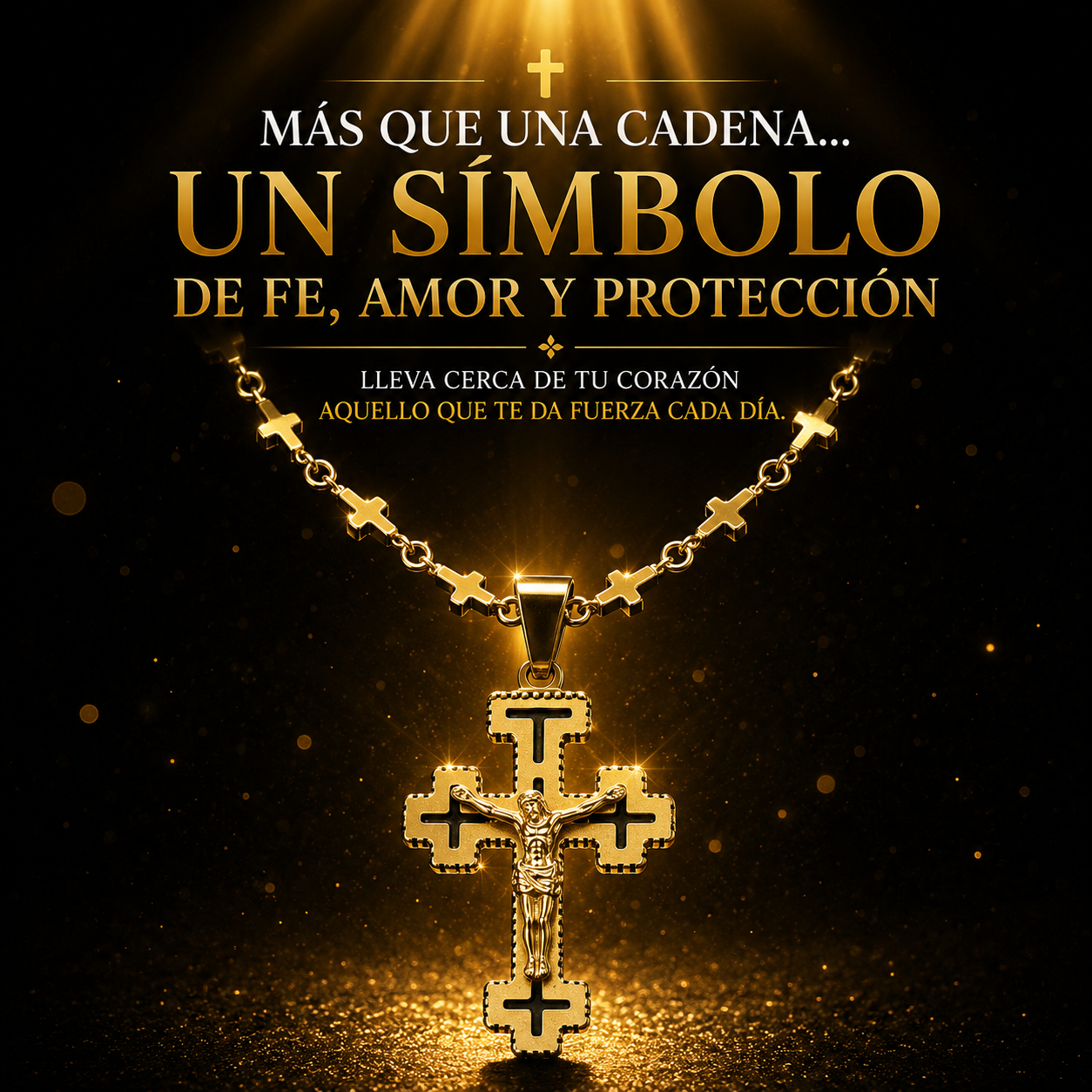 🕊️ CRUZ FE ETERNA - FE QUE TE ACOMPAÑA DONDE VAYAS ✨