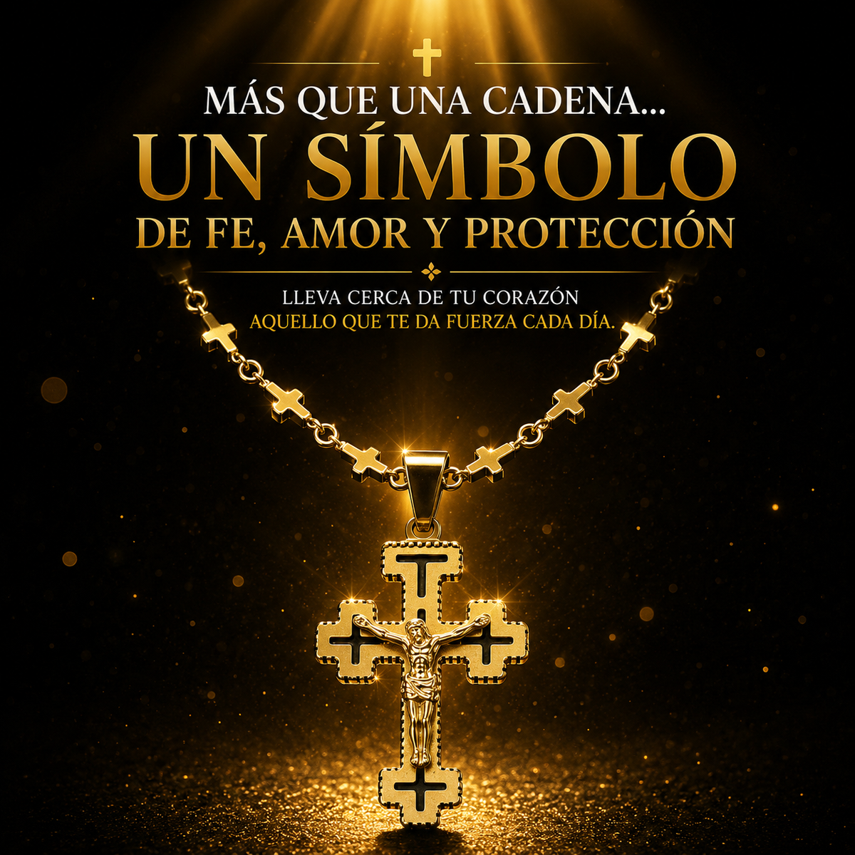 🕊️ CRUZ FE ETERNA - FE QUE TE ACOMPAÑA DONDE VAYAS ✨