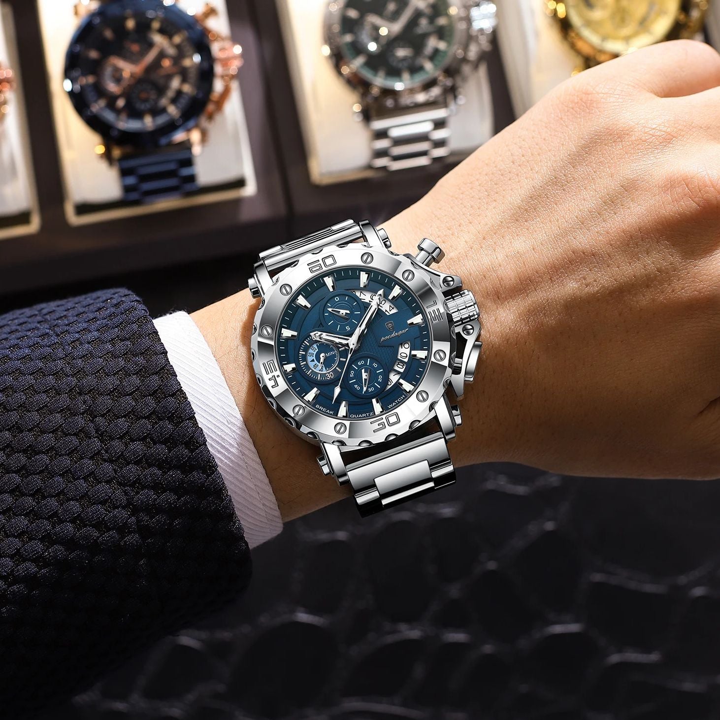 RELOJ DE LUJO - TITAN BLUEFORCE🔥