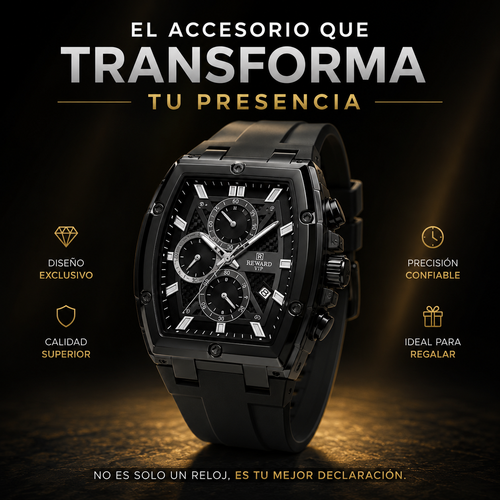 ⚫ RELOJ DE LUJO - REWARD VIP ASTRON BLACK 💎