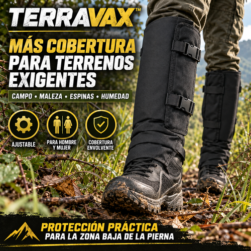 TERRAVAX™ - PROTECCIÓN PARA CAMPO, MALEZA Y TERRENOS EXIGENTES🐍