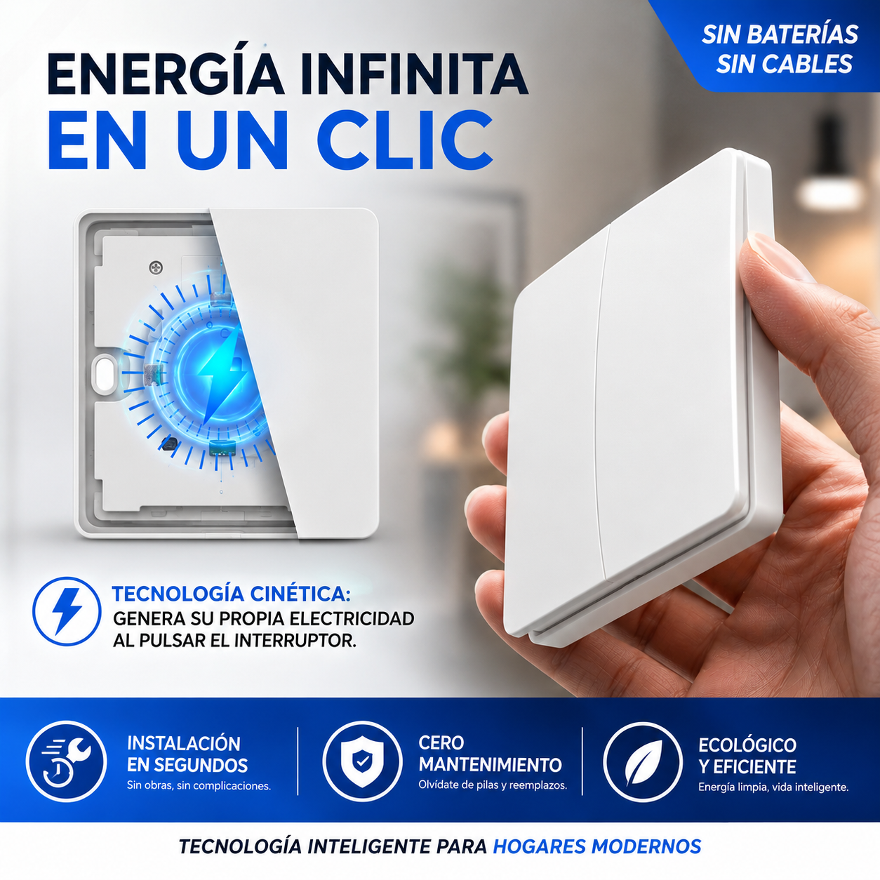 ⚡SMARTSWITCH PRO™  -  CONTROL INTELIGENTE SIN CABLES NI BATERIAS⚡