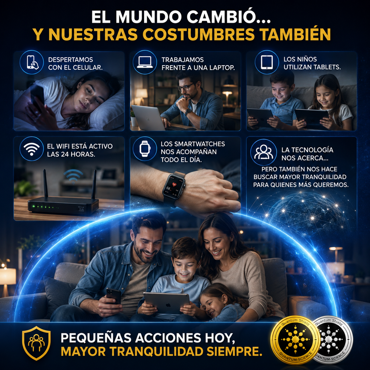 QUANTUM SHIELD™ - TRANQUILIDAD PARA QUIENES MÁS AMAS ⚡