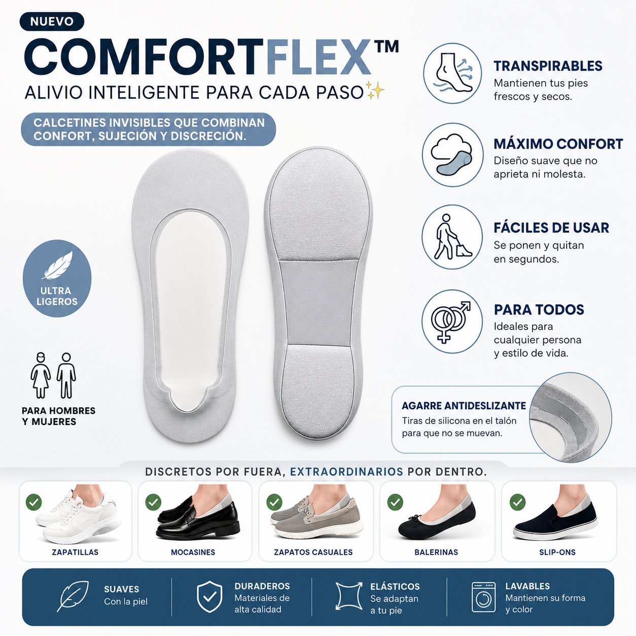👣 COMFORTFLEX™ - ALIVIO INTELIGENTE PARA CADA PASO✨