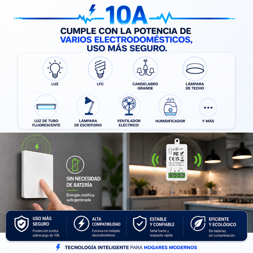 ⚡SMARTSWITCH PRO™  -  CONTROL INTELIGENTE SIN CABLES NI BATERIAS⚡