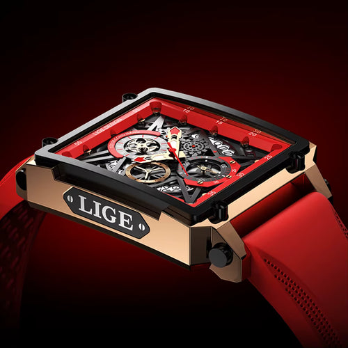 RELOJ DE LUJO - LIGE RED PHANTOM🔥